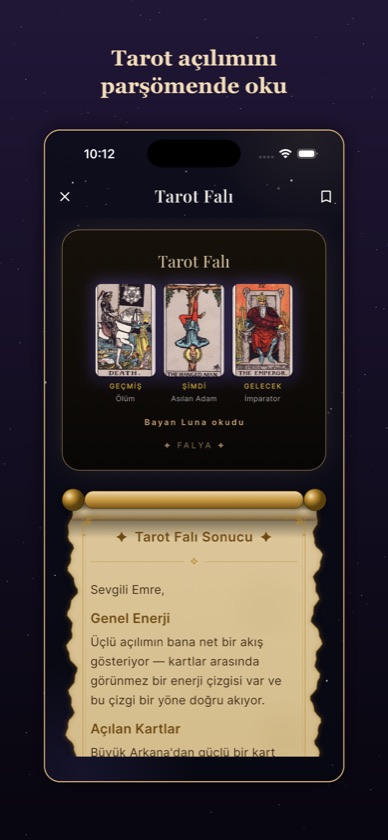 Tarot açılımı